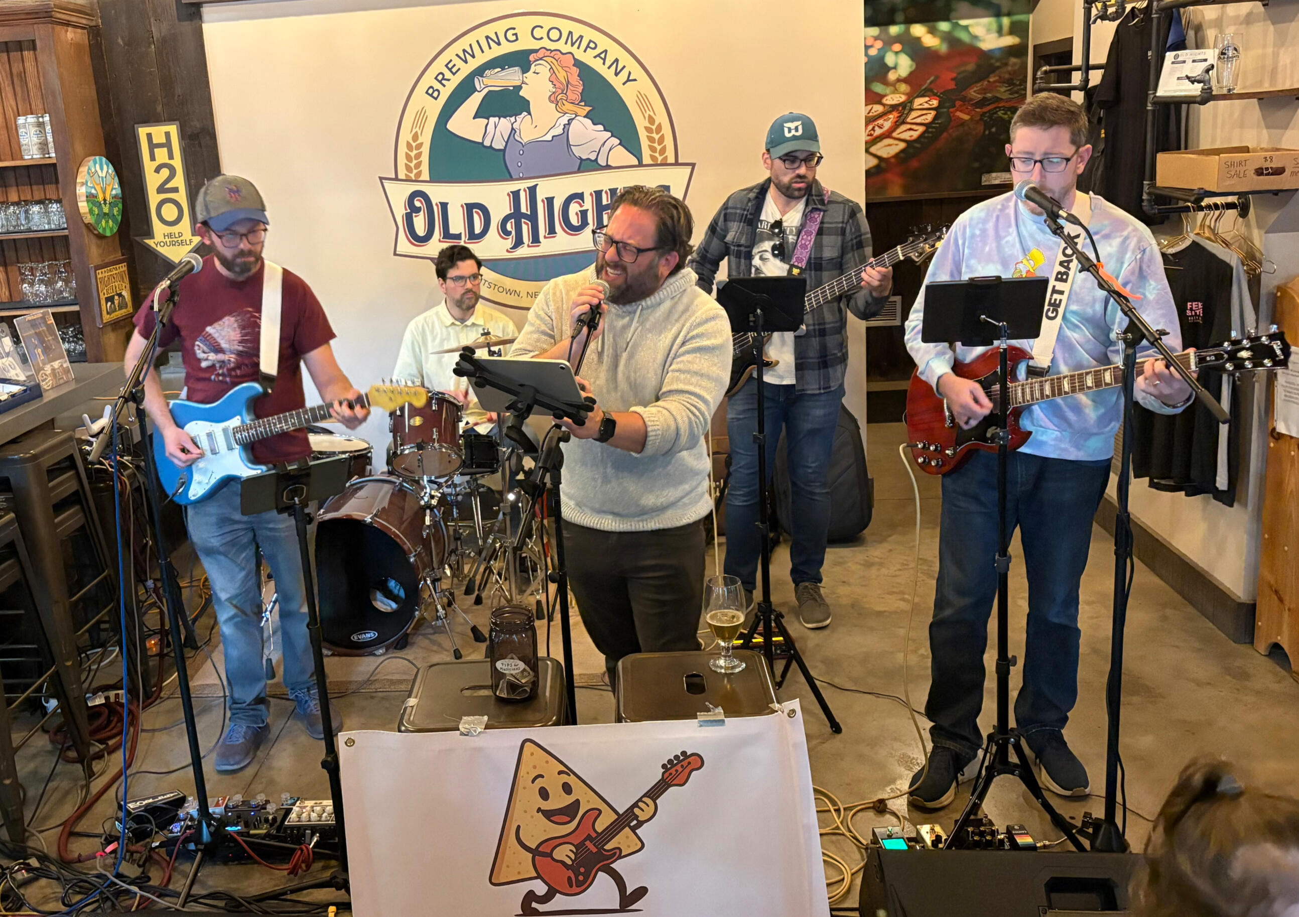 Chip And The Dips at Old Hights Brewing Company